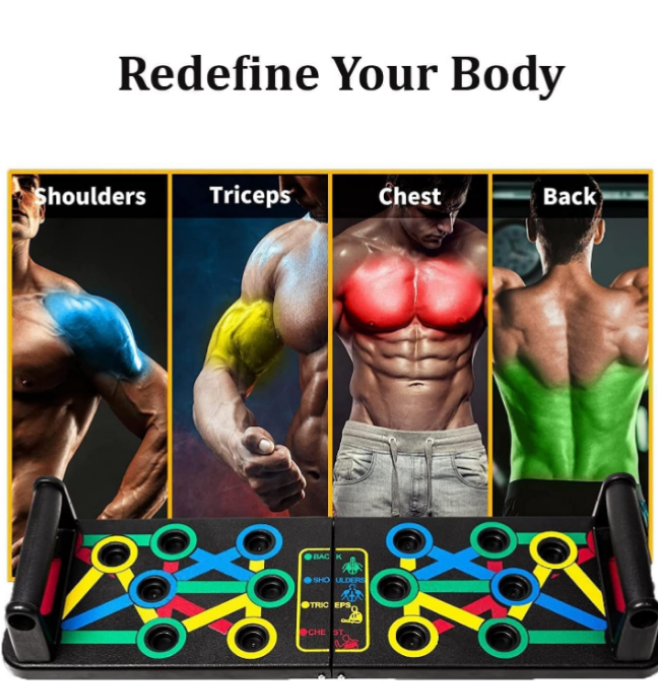 Fitbeast 15-in-1 Ultimate Push-Up Board