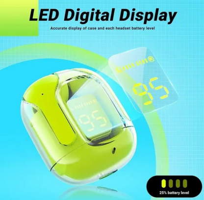 EXCLUSIVE 60% EAD OFFER – EARLY ACCESS DISCOUNT! 



Brand: Generic
S.I Enterprises Air31 Earbuds Wireless Crystal Transparent Bluetooth 5.3 Air 31 Ear Buds Wireless Headset Transparent Charging Case Heavy B