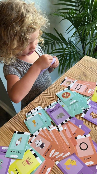 Rechargeable Educational Learning Talking Flash Cards for Kids | Montessori Toys for Boys & Girls | Baby Early Learning Toy🪴